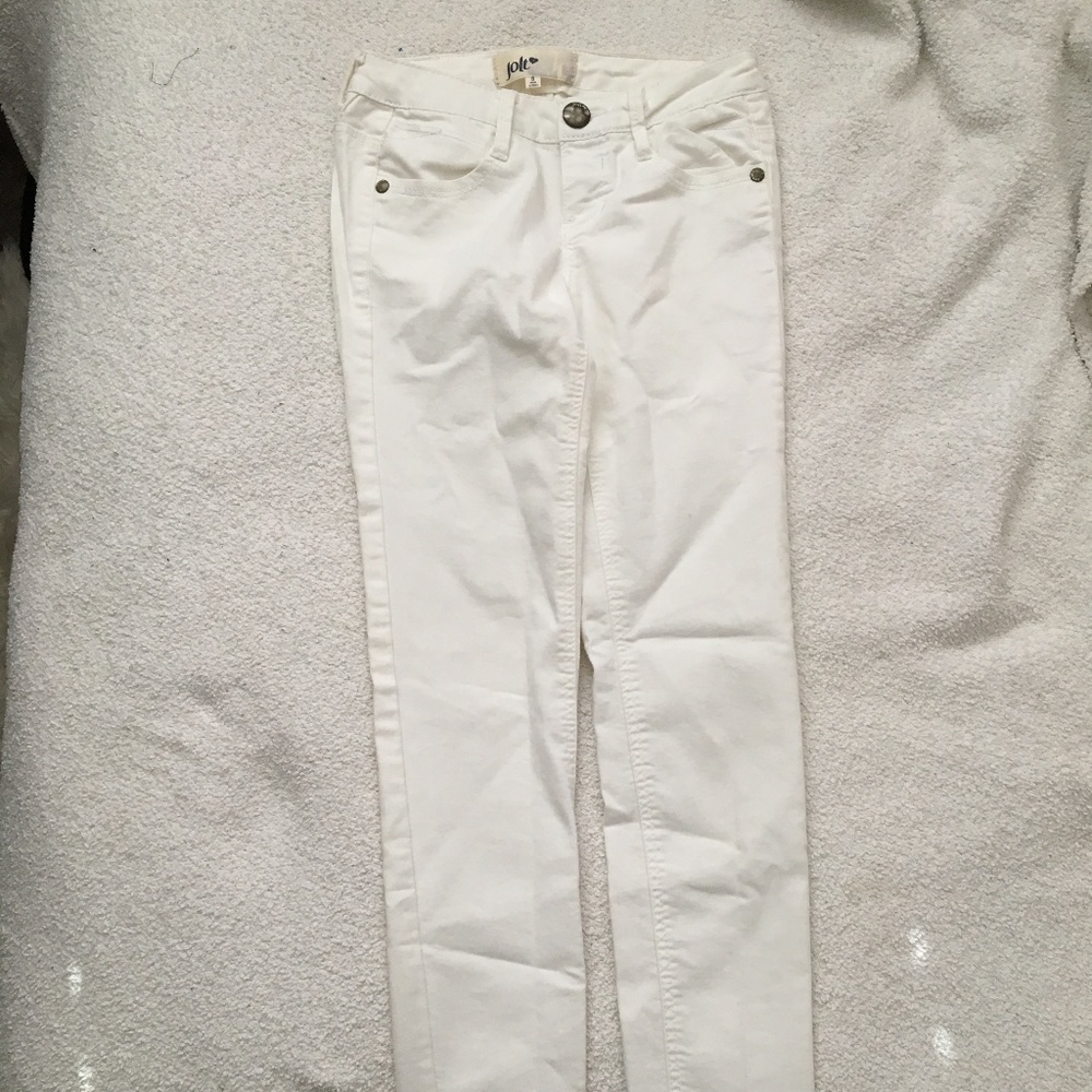 Jolt White Skinny Jeans
